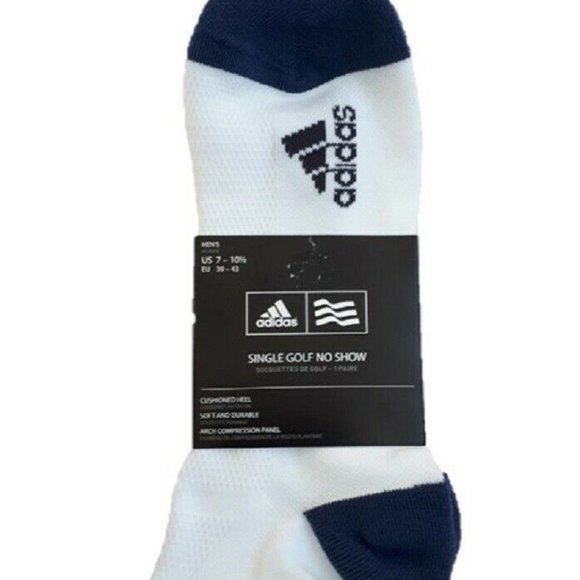 ADIDAS CF8371 Single Golf  No Show Sock Cushioned - Picture 1 of 1